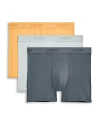 2(x)ist No Show Trunks, Pack Of 3 In Buff Orang