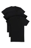 2(x)ist 3pk Slim Fit V-neck T-shirt In Black