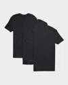 2(x)ist 3pk Slim Fit V-neck T-shirt In Black