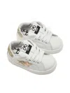 2 Star Glitter-star Sneakers In White
