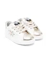 2 Star Leather Sneakers In White