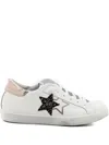 2 Star Prime Star Sneakers In White