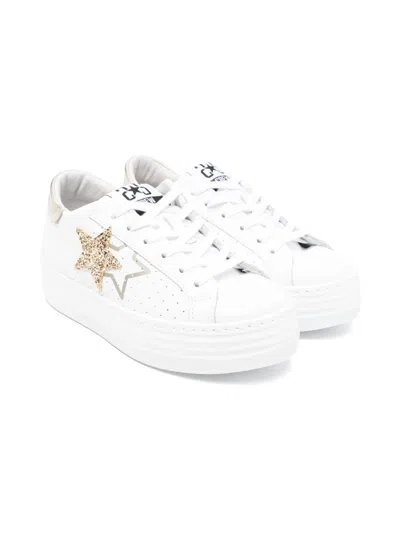 2 STAR STAR-PATCH SNEAKERS
