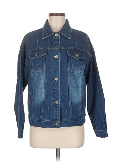Pre-owned 2 To 5 Designs Denim Jacket In Blue