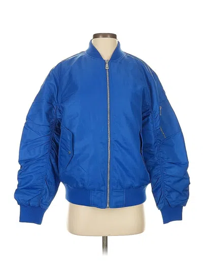Pre-owned 2 To 5 Designs Jacket In Blue