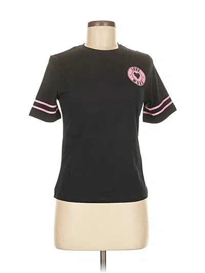 Pre-owned 2 To 5 Designs Short Sleeve T-shirt In Black