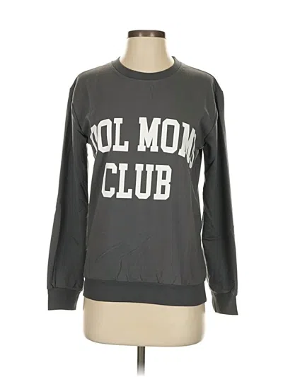 Pre-owned 2 To 5 Designs Sweatshirt In Gray