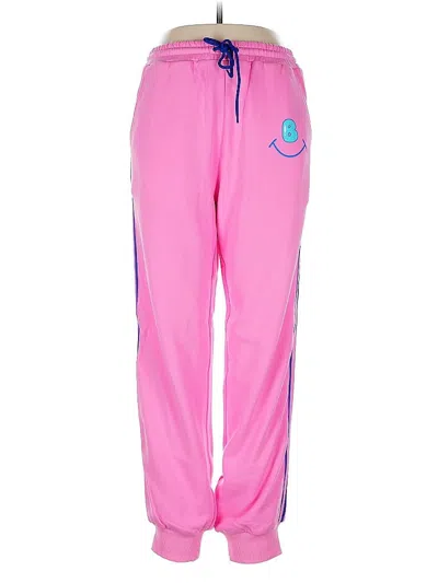 Pre-owned 2 To 5 Designs Track Pants In Pink