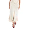 2000 Archives Ladies Iced Denim Damaged Skirt
