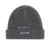 ACNE STUDIOS LOGO WOOL-BLEND BEANIE,P00415471