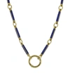 FOUNDRAE Lapis Element Open Chain Necklace