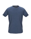 Majestic T-shirts In Slate Blue