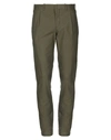 Incotex Casual Pants In Military Green