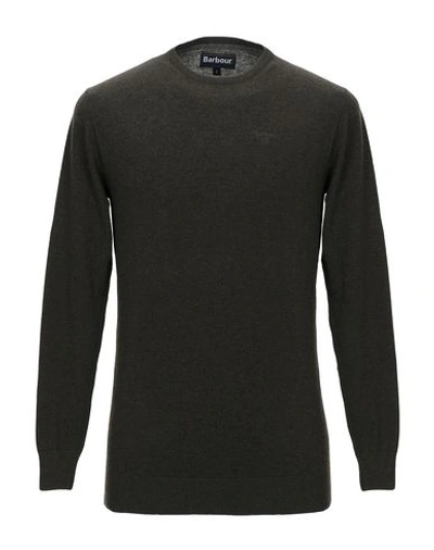 Barbour Sweater In Military Green