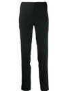 P.a.r.o.s.h Tailored Cropped Trousers In Black