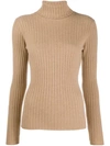 ALLUDE RIBBED SWEATSHIRT