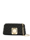 BALMAIN LOGO PLAQUE CROSS BODY BAG