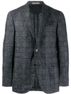 CORNELIANI CHECK PATTERN BLAZER