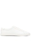 Saint Laurent Low Lace-up Sneakers - White