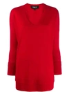 PAULE KA LAYERED-EFFECT V-NECK PULLOVER