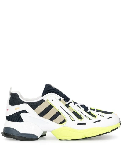 Adidas Originals Adidas Eqt Gazelle Trainers - White In White,black,yellow