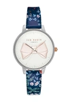 TED BAKER Women's 3-Hand Leather Strap Watch, 38mm