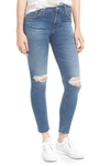 Ag The Farrah High Waist Ankle Skinny Jeans In 13 Years Saltwa