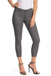 Hue Denim Capri Leggings In Medium Grey Wash