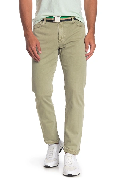 Ag Everett Sud Slim Straight Leg Pants In Sulfur Dry Cypress