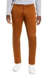 J Crew 484 Slim Fit Stretch Chino Pants In Workwear Brown