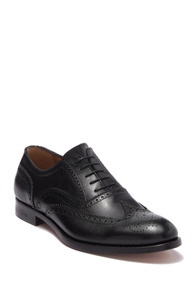 Antonio Maurizi Leather Wingtip Oxford In Black