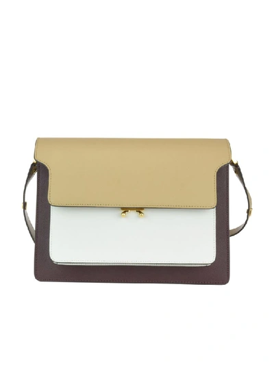 Marni Tricolor Trunk Bag In Multicolor