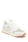 Reserved Footwear Perforated Sneaker In White