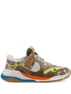 Gucci Ultrapace Sneakers In Brown