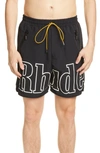 RHUDE NYLON SWIM TRUNKS,04ASR02501