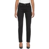 ACNE STUDIOS ACNE STUDIOS BLACK BLA KONST MELK USED JEANS