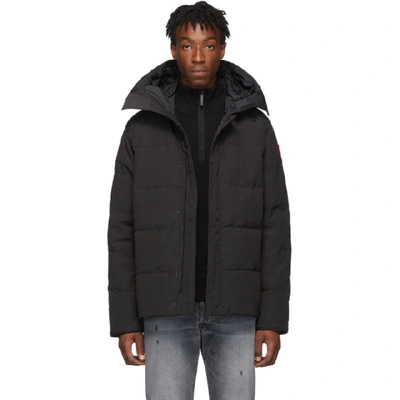 Canada Goose Black Down Macmillan Parka