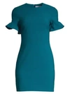 LIKELY Nico Short Bell-Sleeve Mini Dress