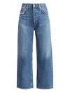 AGOLDE Ren High-Rise Cropped Wide-Leg Jeans