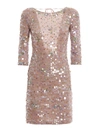 BLUMARINE BACKLESS ALL OVER SEQUINED DRESS