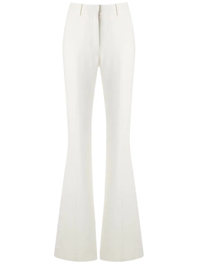 Martha Medeiros Genéve Wide Leg Trousers In White