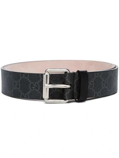 Gucci Gg Belt With Kingsnake Print In 1087 Multicoloured