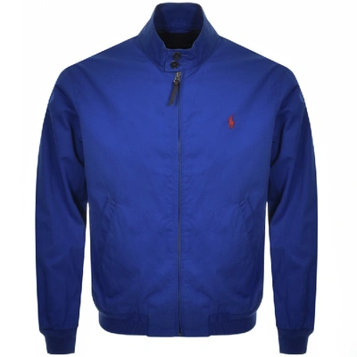 Polo Ralph Lauren Men's Double-knit Full-zip Hoodie, Created For Macy's In Blue