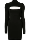 DION LEE FITTED MINI DRESS