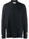 Heron Preston Ctnmb Turtlenck Top - Black