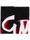 MSGM KNITTED WOOL SCARF