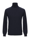 Zanone Turtlenecks In Dark Blue