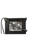 N°21 MOTORCYCLE PHOTO PRINT CLUTCH