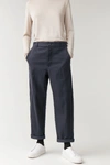 COS RELAXED BUTTON-UP CHINOS,0672108005006
