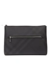 BURBERRY Burberry Grey London Check Zipped Pouch